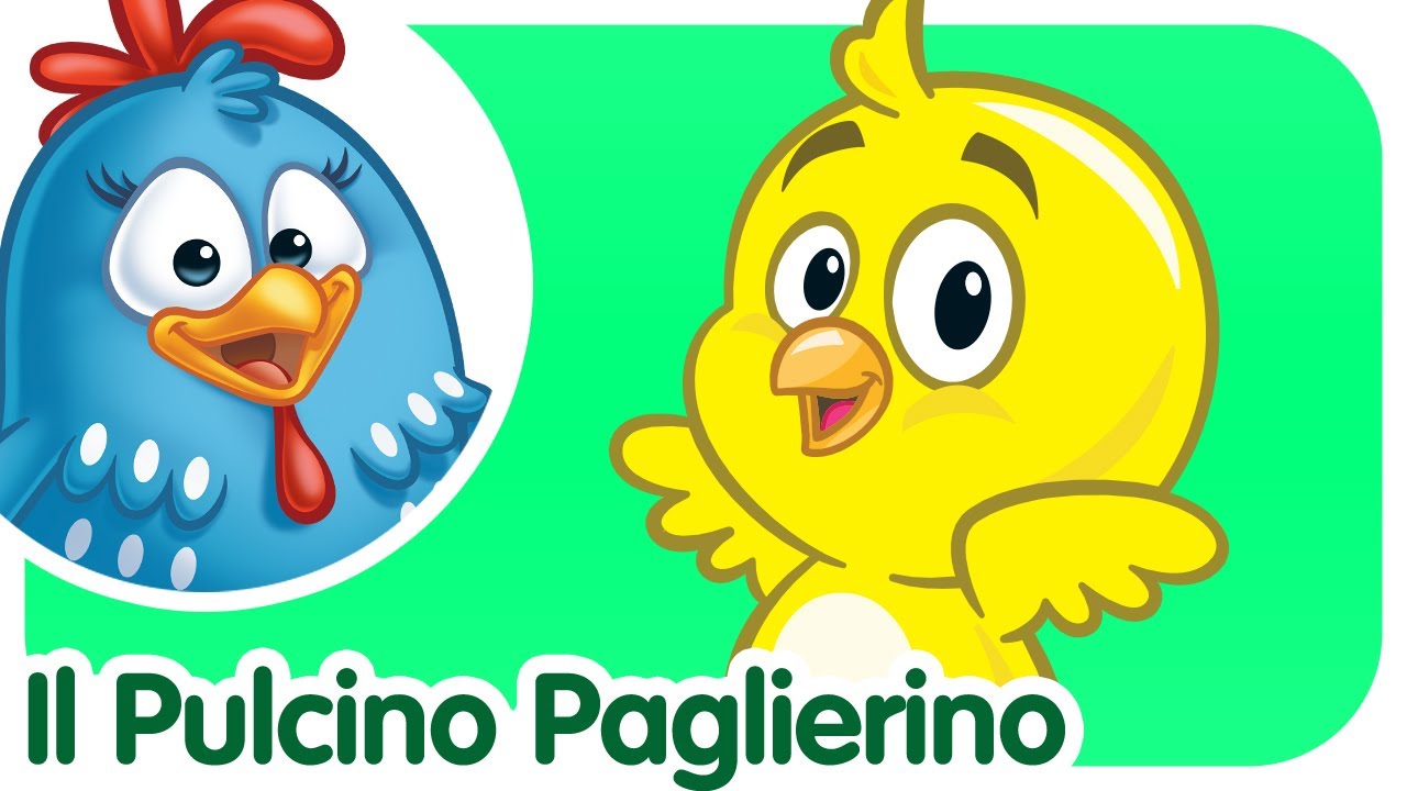 Pulcino Paglierino - Canzoni per bambini e bimbi piccoli