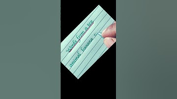 Print writing style words from a to g #shortsfeed #handwriting #penmanship #viralvideo #shorts