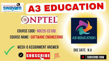 NPTEL Software Engineering Week 0 Assignment Answers | July–Dec 2025 | NOC25‑CS108 | IIT Kharagpur