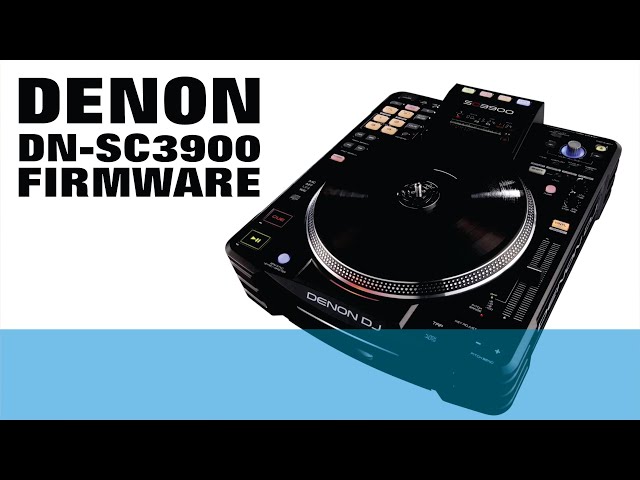 Denon DNSC3900 actualización de firmware - YouTube