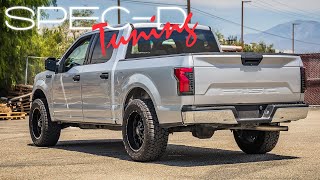 SPECDTUNING INSTALLATION VIDEO: 2018-2020 FORD F150 FULL LED SEQUENTIAL SIGNAL TAIL LIGHTS