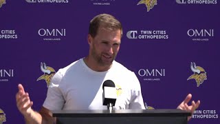 Vikings Kirk Cousins talks facing Brian Flores defense