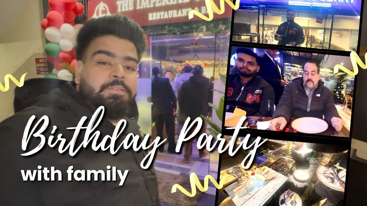 ਪਰਿਵਾਰ ਨਾਲ ਬਾਹਰ ਡਿਨਰ 🍽️❤️ || Birthday special 🎂✨ | Ridham Vlogs 