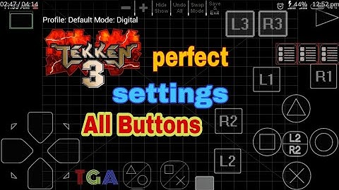 How to do Tekken 3 All Buttons like R3 L3 Settings in Hindi ||The Great Ali|| [T G A]