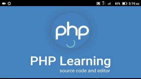 How to run php in android phone | PHP run any where