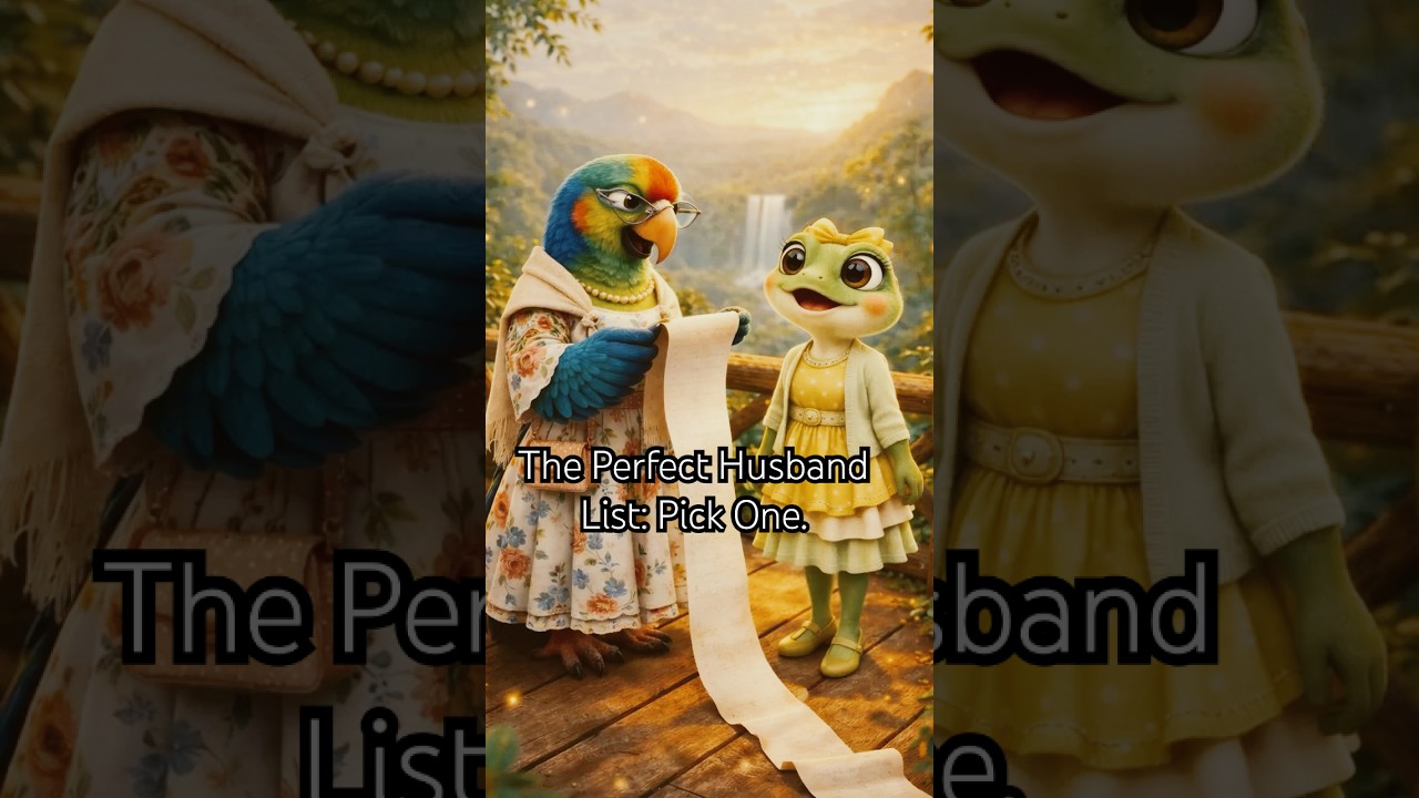 Gossip Parrot’s “Perfect Husband” List 🦜🐸