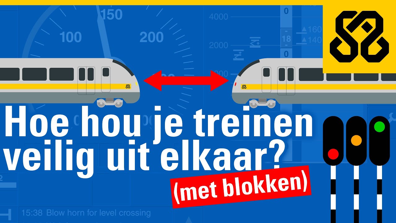 Hoe hou je al die treinen uit elkaar op het spoor? – Het blokstelsel