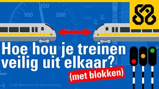 Hoe hou je al die treinen uit elkaar op het spoor? – Het blokstelsel