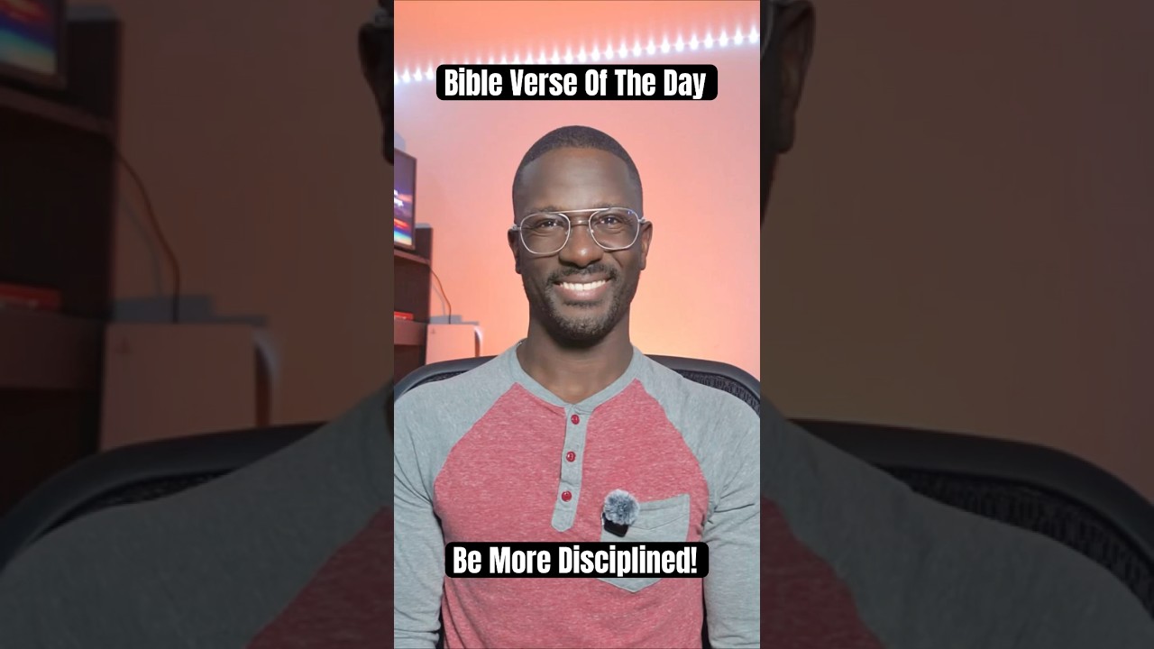 Be more disciplined!