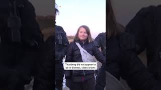 #GretaThunberg detained at protest in #Germany