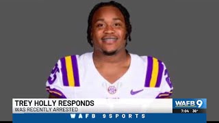 LSU running back claims he is ‘100% innocent’ after arrest for attempted murder