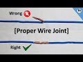 How to properly joint electrical wires together  best tips and tricks