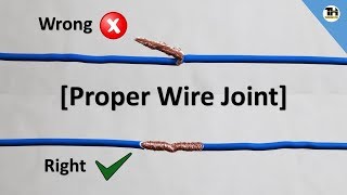 How to Properly Joint Electrical wires Together ! Best Tips and Tricks
