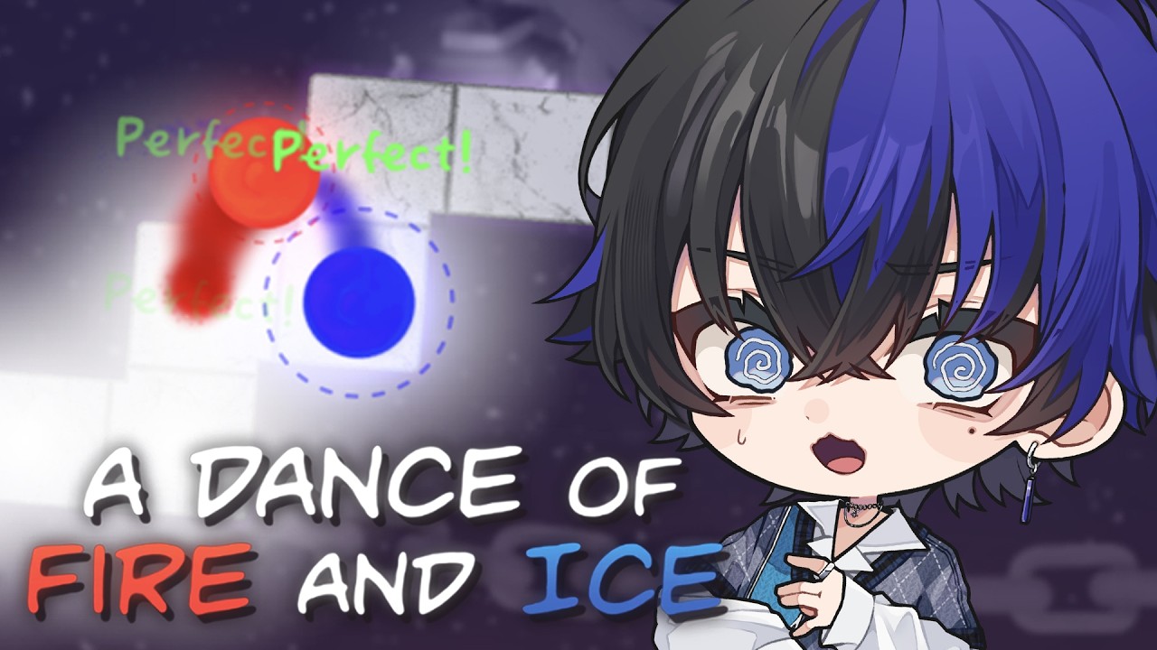 【A Dance of Fire and Ice】音ゲーのプロが《 超鬼畜音ゲー 》に挑戦します。【らみ/ブラフラ】