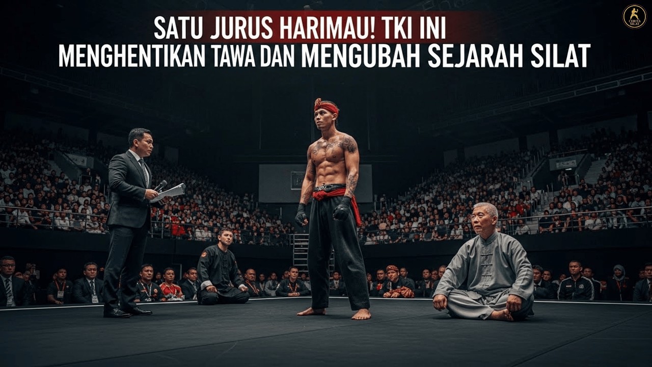 Silat Dihina di Arena Dunia, TKI Bangkit dengan Jurus Harimau! Semua Syok Melihat Jurus Rahasia