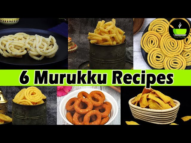 6 Instant Chakli Recipes | Quick & Easy Murukku Recipes | Diwali Special Recipes | Diwali Snacks | She Cooks