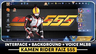 Mlbb x Kamen Rider | Mobile Legends Kamen Rider Faiz Interface