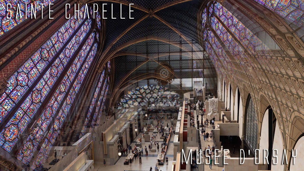 SAINTE-CHAPELLE and MUSEE D'ORSAY | Two INCREDIBLE sites in Paris, France! 🇫🇷🇫🇷🇫🇷| AHOD 6