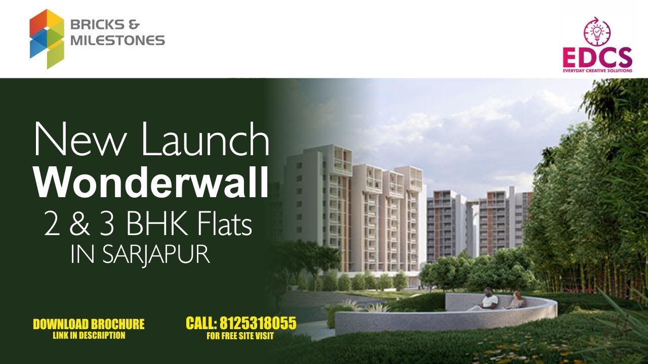 Official Walkthrough Video ᴴᴰ Of Bricks and Milestones In Sarjapur, Bangalore | Call: +91-8125318055