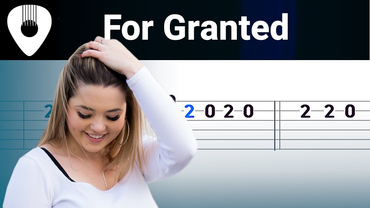 Lauren Spencer Smith For Granted (Easy Guitar Tabs Tutorial) YouTube