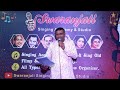 Glimpses of karaoke show at swaranjali singing academy  studio  14 04   24 