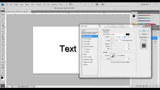 Add Shadow Effect on Text in Adobe Photoshop CS4 by Front-end Host
