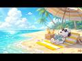 Dreamy Escape | Snoopy Lofi Jazz for Beach Days & Chilling | Tropical Paradise Chillhop
