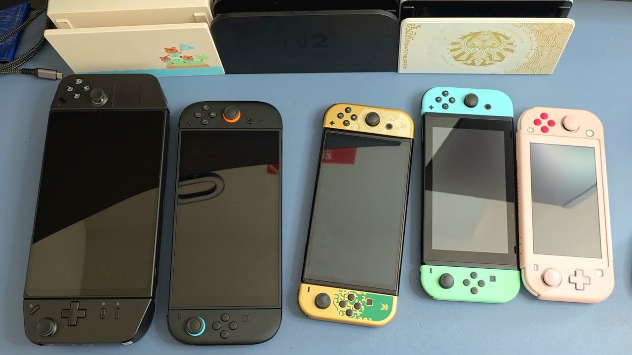 EVERY Nintendo Switch Hands-on Comparison