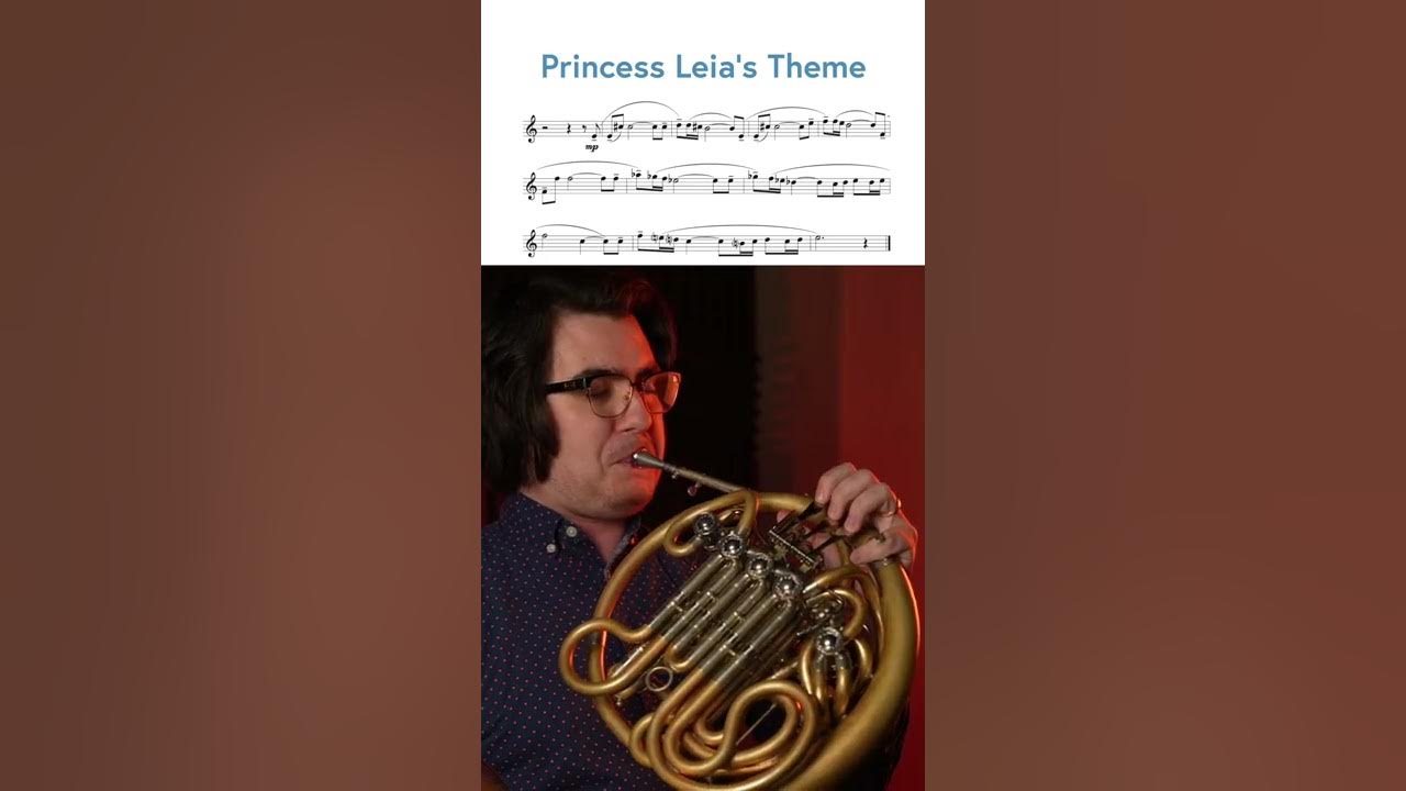 Princess Leia’s Theme - Horn Excerpt (with music)