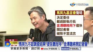 挨馬英九控貪汙犯! 調查小組:"蕭.王"無違反財政紀律│中視新聞 20260524