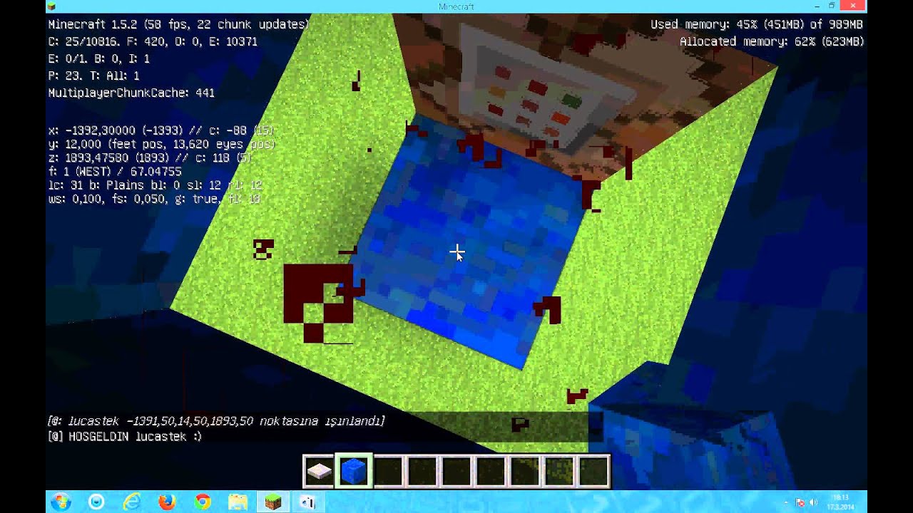 Minecraft - Komut bloğu ile asansör yapımı - YouTube