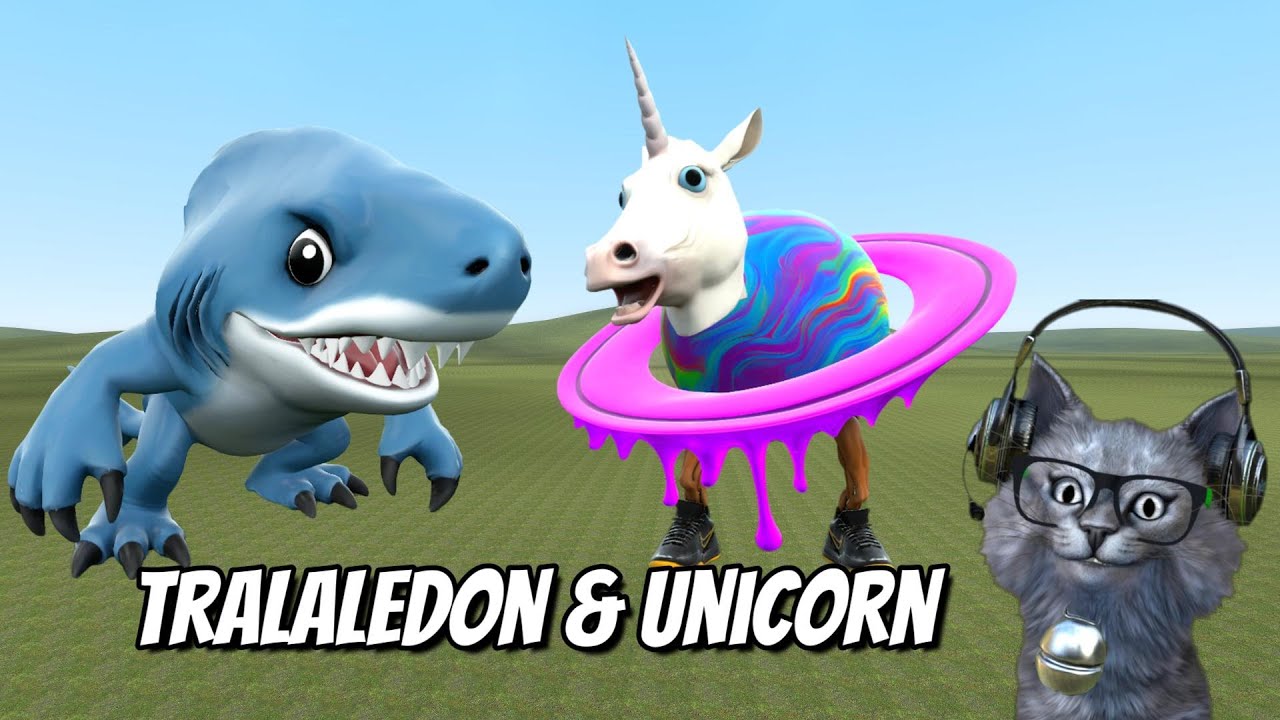 Update Brainrot Itali Edisi Helloween, Tralaledon & Unicorn - Garry's Mod Indonesia