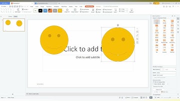 how to insert emoji shape in wps presentation