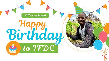 Celebrating 50 Years of Impact with IFDC Staff