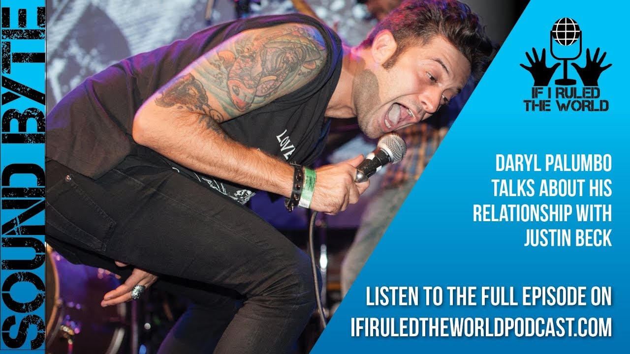 Daryl Palumbo (Glassjaw) talks about his relationship w Guitarist Justin Beck (2018)