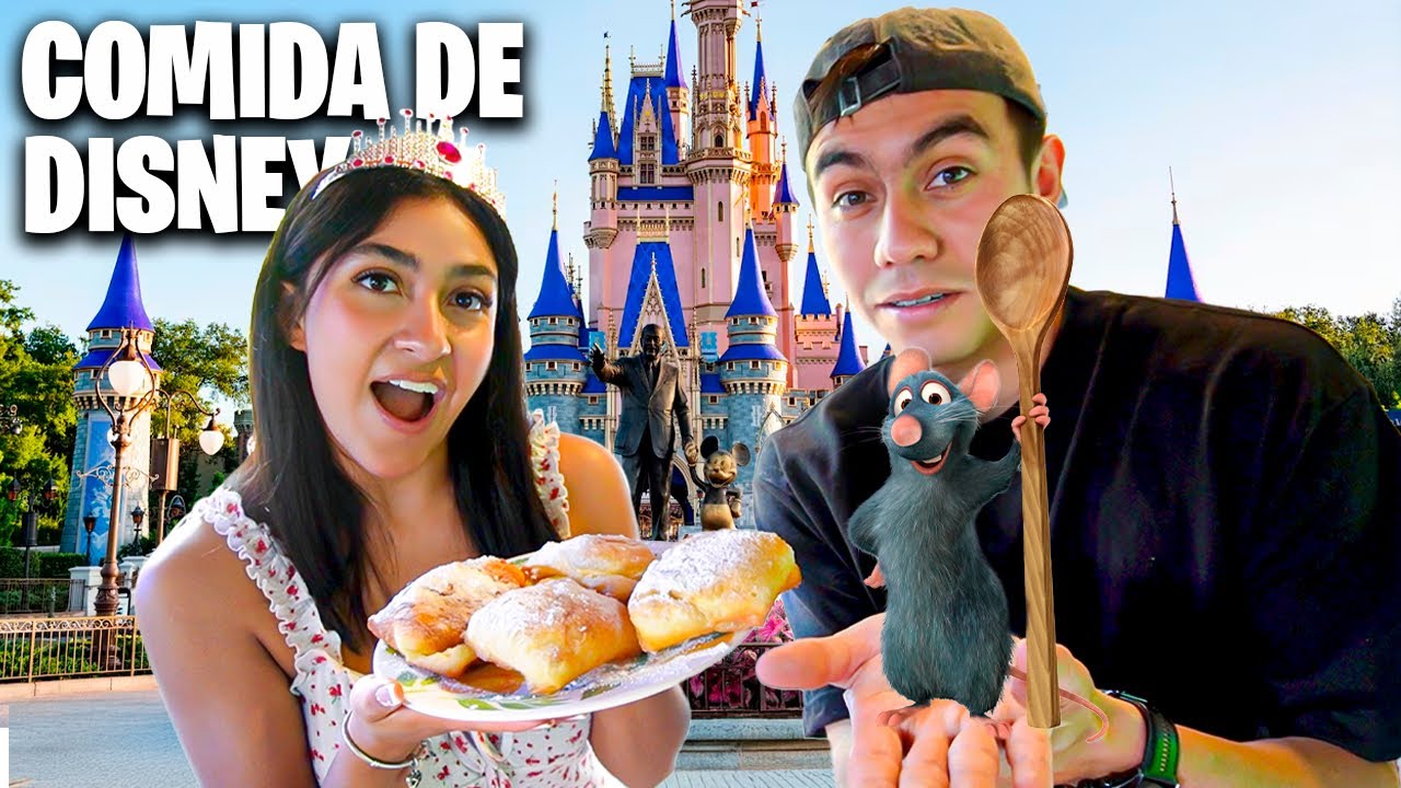 RECREAMOS RECETAS DE DISNEY *Por fin sale bien :v*