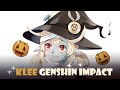 Halloween Klee Genshin Impact - ｓｐｅｅｄｐａｉｎｔ(PaintToolSAI)