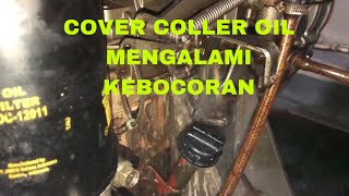 Cover oil cooller engine yanmar 4TY80L, Bocor dan Keropos
