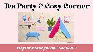 Tea Party & Cosy Corner Pages — Playtime Storybook Section Two