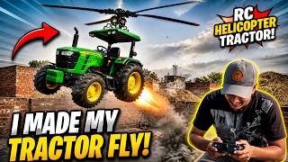 I Made My Tractor Fly ! Flying Tractor ! Deepak ModLife