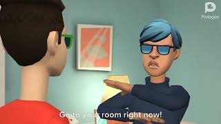 Yacine Gets Grounded For Nothing