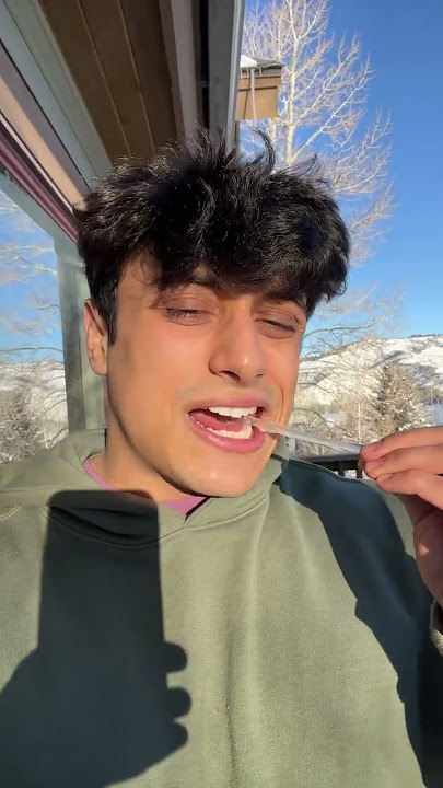 Eating an Ice Sickle