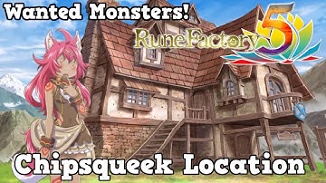 Wanted Monsters: Chipsqueek - Rune factory 5