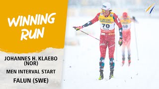 Klaebo put another standout performance in Falun | FIS Cross Country World Cup 23-24