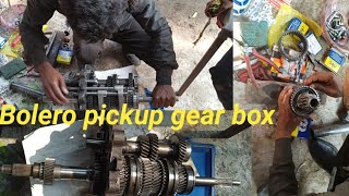 Bolero pickup gear box full repairing🔧