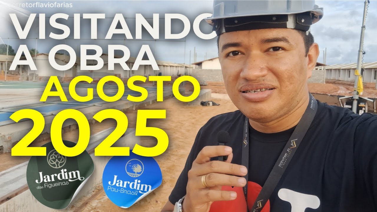 Visitando a OBRA - Jardim das Figueiras e Jardim Pau Brasil - Cidade Universitária - MACEIÓ/AL