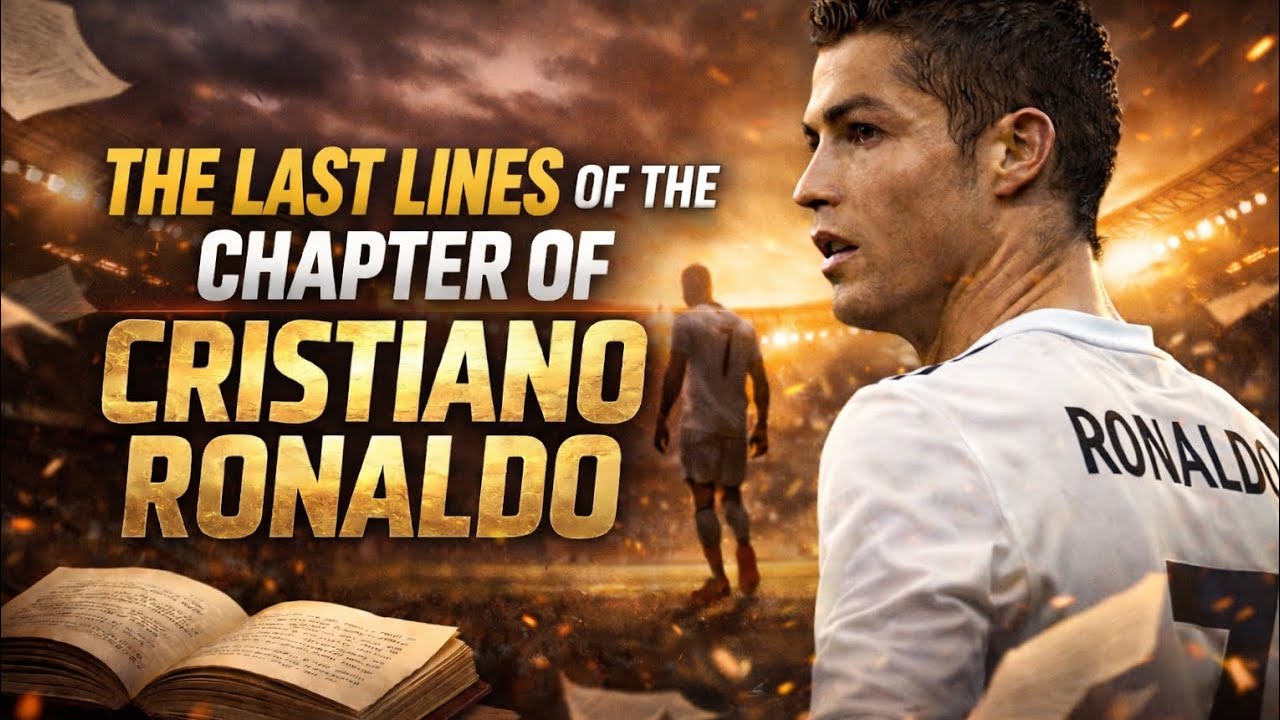 Ronando Line The last lines of the chapter of cristiano ronaldo 🙌 - YouTube