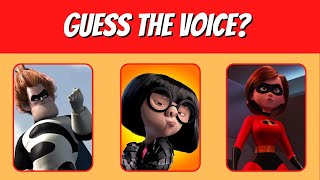 Can You Guess By The Voice The Incredibles 2001 viral quiz trivia disney