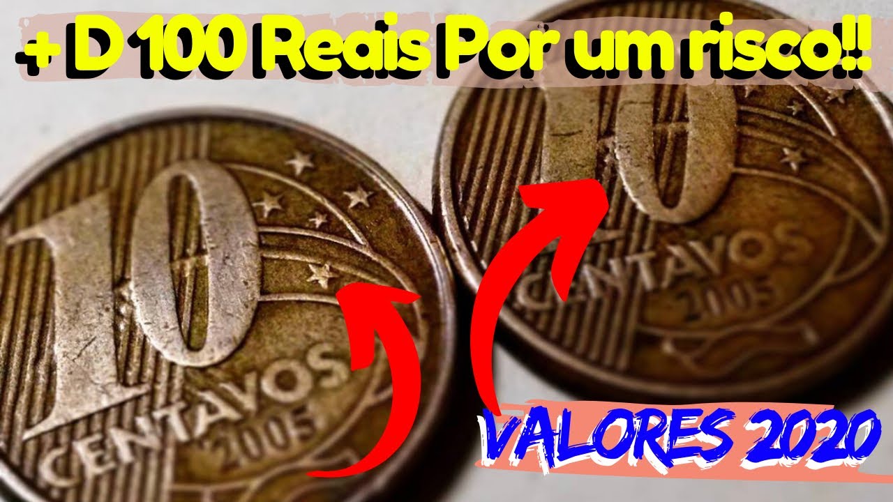 10 CENTAVOS POR + D 100 REAIS - Valores e Análise # Coleção e ...