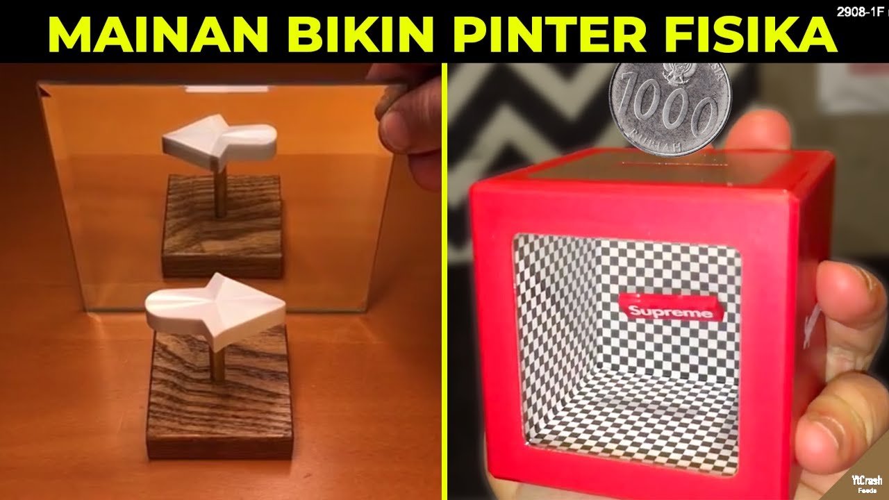 Mainan Fisika yang bikin Bingung Orang Bodoh #YtCrash - YouTube